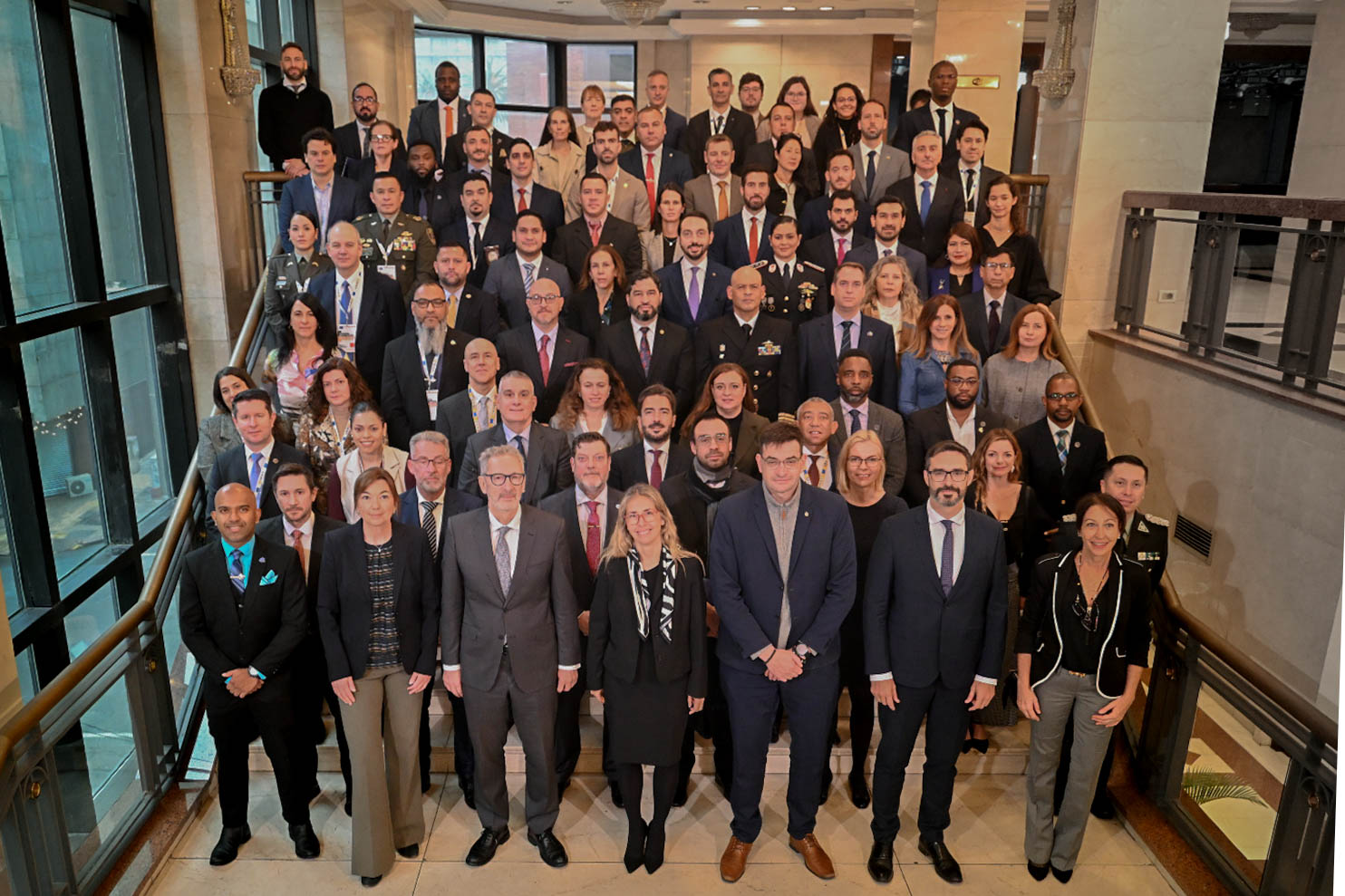 Foto oficial de los participantes del II Encuentro de Redes de EL PACCTO 2.0, realizado en Montevideo, Uruguay.